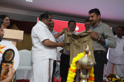 17.Releasing the new uniform by Hon. Minister